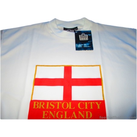 2000-02 Bristol City x England Admiral Shirt *w/Tags*