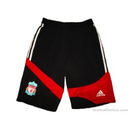 2007-08 Liverpool Adidas Formotion Player Issue Training Shorts