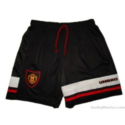 1997-99 Manchester United Umbro Away Shorts