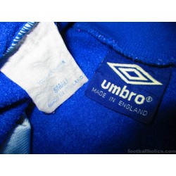 1989-91 Sheffield Wednesday Umbro Player Issue Track Jacket