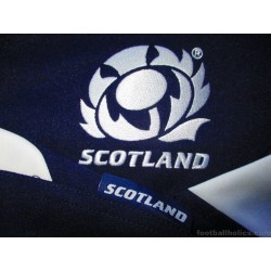 2013-15 Scotland Rugby Macron Pro Home Shirt