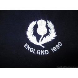 1990 Scotland Rugby GT Sports Pro Special L/S Shirt v England