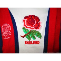 1992-95 England Rugby Cotton Traders Pro Home L/S Shirt