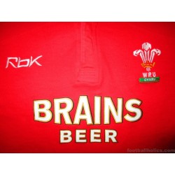 2006-08 Wales Rugby Reebok Home Shirt