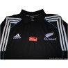 2005-07 New Zealand Rugby Adidas Player Issue Polo Shirt