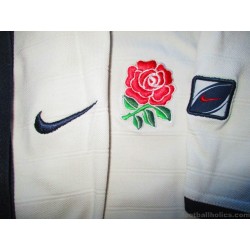 2002-03 England Rugby Nike Polo Shirt