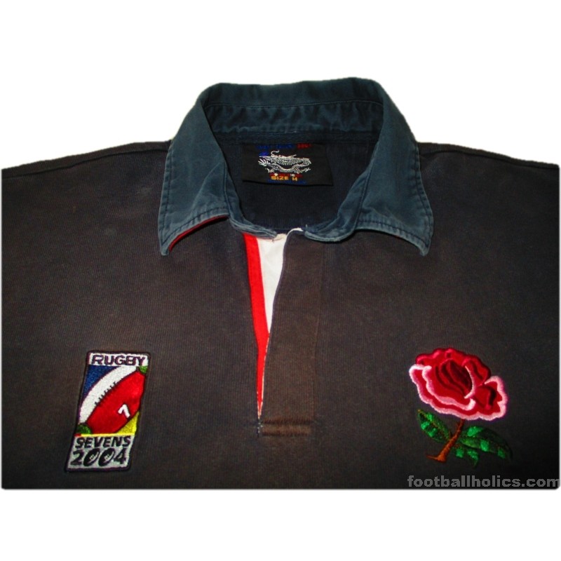 2004 England Rugby 'Hong Kong Sevens' Away Shirt