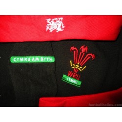 2000-02 Wales Rugby Reebok Pro Away L/S Shirt