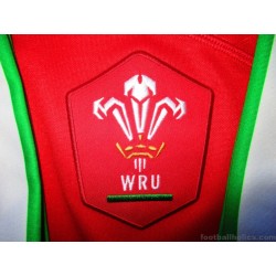 2020-21 Wales Rugby Macron Pro Home Shirt