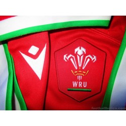 2020-21 Wales Rugby Macron Pro Home Shirt