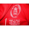 2011 British Army Rugby KooGa Match Worn Home Shirt Ranfield #20 v Navy