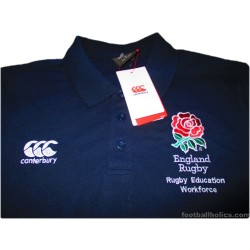 2016-18 England Rugby Canterbury Staff Issue Polo Shirt *w/tags*