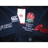 2016-18 England Rugby Canterbury Staff Issue Polo Shirt *w/tags*