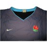 2006-07 England Rugby Nike Player Issue Training Rain Top