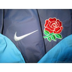 2006-07 England Rugby Nike Player Issue Training Rain Top