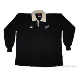 1994-95 New Zealand Rugby 'The Invincibles' Canterbury Pro Home L/S Shirt