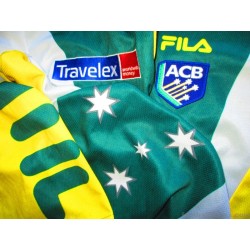 2002 Australia Cricket Fila Player Issue Training Jersey
