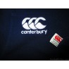 2013-15 England Rugby Canterbury Player Issue Polo Shirt 'TS' (Stephenson)