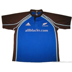 2003-04 New Zealand Rugby Adidas Pro Training Shirt