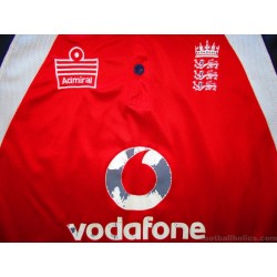 2007-08 England Cricket Admiral Training Shirt