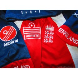 2007-08 England Cricket Admiral Training Shirt