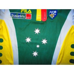2002 Australia Cricket Fila Player Issue Training L/S Jersey *w/tags*