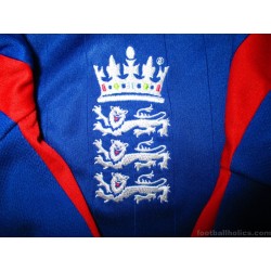2012-13 England Cricket Adidas Formotion One Day International Jersey