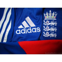 2012-13 England Cricket Adidas Formotion One Day International Jersey