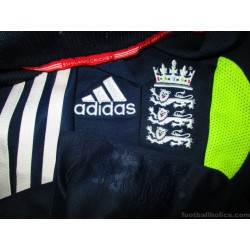 2010-11 England Cricket Adidas One Day International Jersey