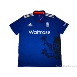 2015-17 England Cricket Adidas One Day International Jersey