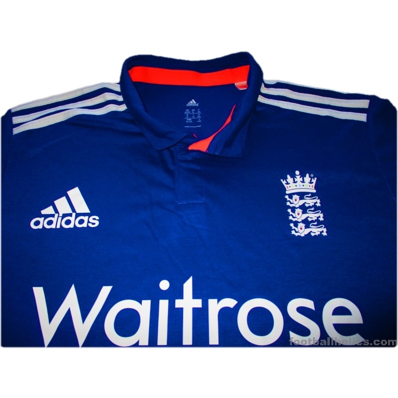 2015-17 England Cricket Adidas One Day International Jersey