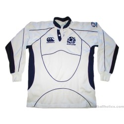 2007-09 Scotland Rugby Canterbury Away L/S Shirt