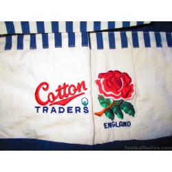 1991-92 England Rugby Cotton Traders Player Issue Anthem Jacket