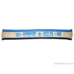 1987 Coventry 'FA Cup Final' Wembley 87 Matchday Scarf