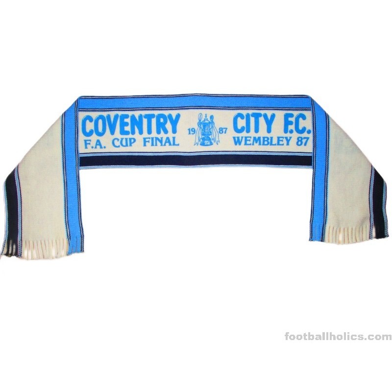 1987 Coventry 'FA Cup Final' Wembley 87 Matchday Scarf