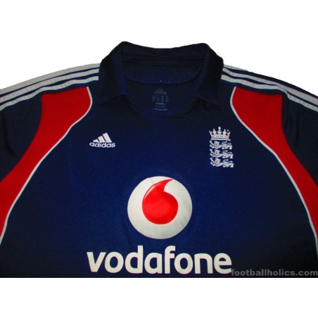 2008-09 England Cricket Adidas ODI Jersey