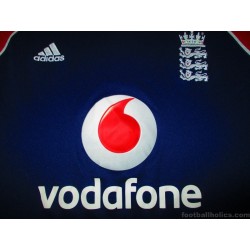 2008-09 England Cricket Adidas ODI Jersey