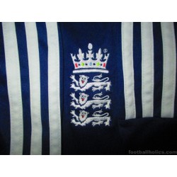 2008-09 England Cricket Adidas ODI Jersey