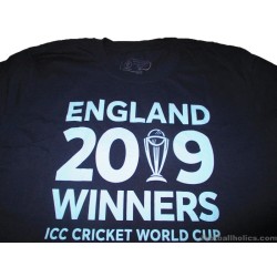 2019 England 'ICC Cricket World Cup Winners' Tee Shirt