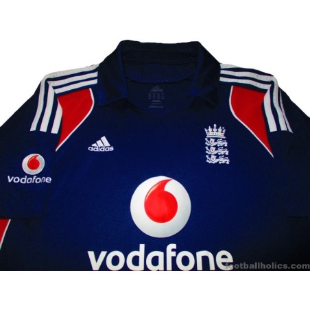 2008-09 England Cricket Adidas ODI Jersey