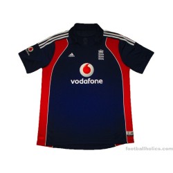 2008-09 England Cricket Adidas ODI Jersey