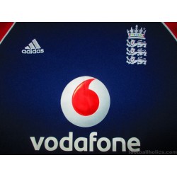 2008-09 England Cricket Adidas ODI Jersey