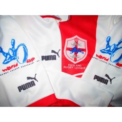 1995 England Rugby League 'World Cup' Puma Pro Home Shirt
