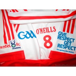2015-18 Cork GAA (Corcaigh) O'Neills Away Jersey Match Worn #8