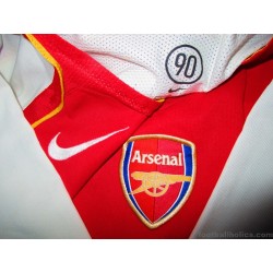 2004-05 Arsenal Nike Home Shirt Henry #14