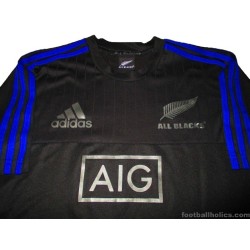 2015-16 New Zealand Rugby Adidas Training Jersey