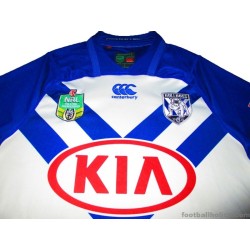 2018 Canterbury Bankstown Bulldogs Rugby League CCC Home Authentics Jersey