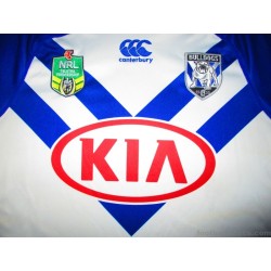 2018 Canterbury Bankstown Bulldogs Rugby League CCC Home Authentics Jersey