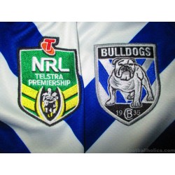 2018 Canterbury Bankstown Bulldogs Rugby League CCC Home Authentics Jersey