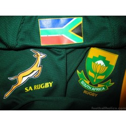 2014-15 South Africa Rugby Asics Home Shirt